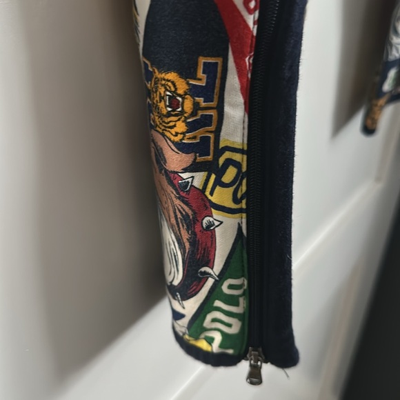 Polo by Ralph Lauren double knit graphic track pant RARE - Picture 6 of 10
